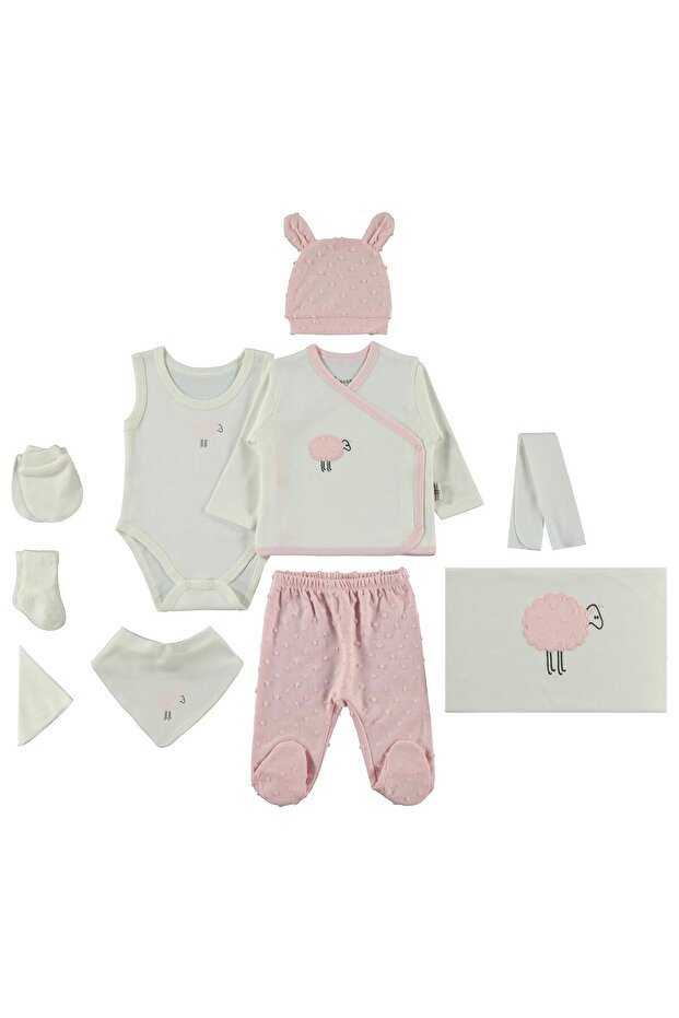 Baby Love Bodysuit Sets - Pink