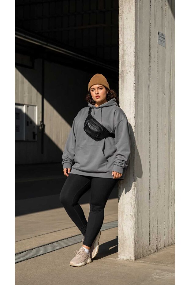 3 Yarn Combed Cotton Plus Size Unisex Sweatshirt Mq4