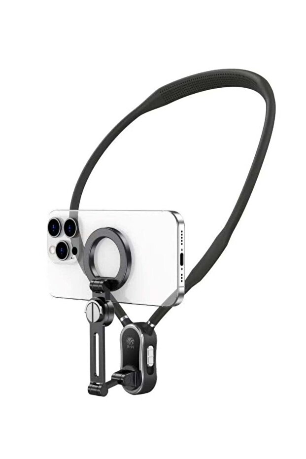 Experience Hands-Free Freedom with Magnetic Smartphone Neck Holder