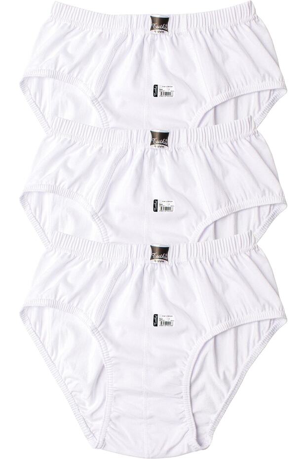 Tutku-Men's 3 Pieces Cotton Com Slip Underpants 3 Pack 0109-
