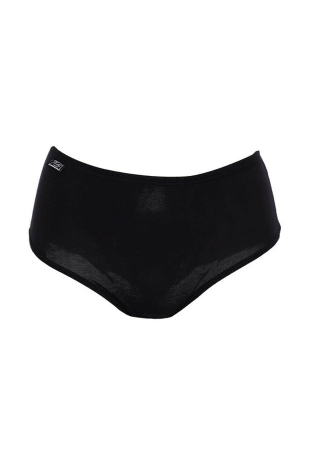 Tutku-Women's 6-Piece High Waist Lycra Thin Waist Bato Black 0924