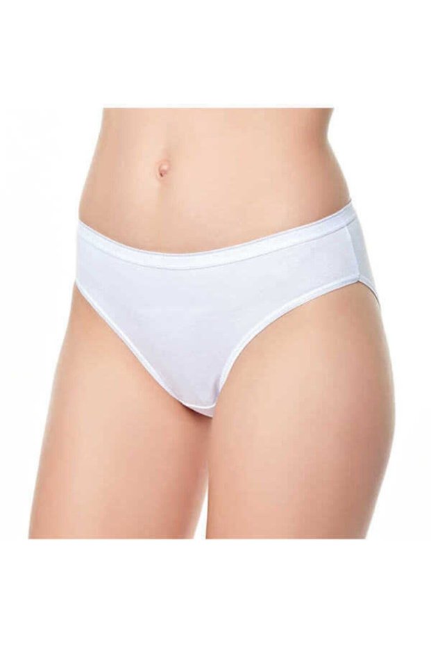Tutku-Women's Ribana High Waist Bato Panties 0922 - 6 Pieces