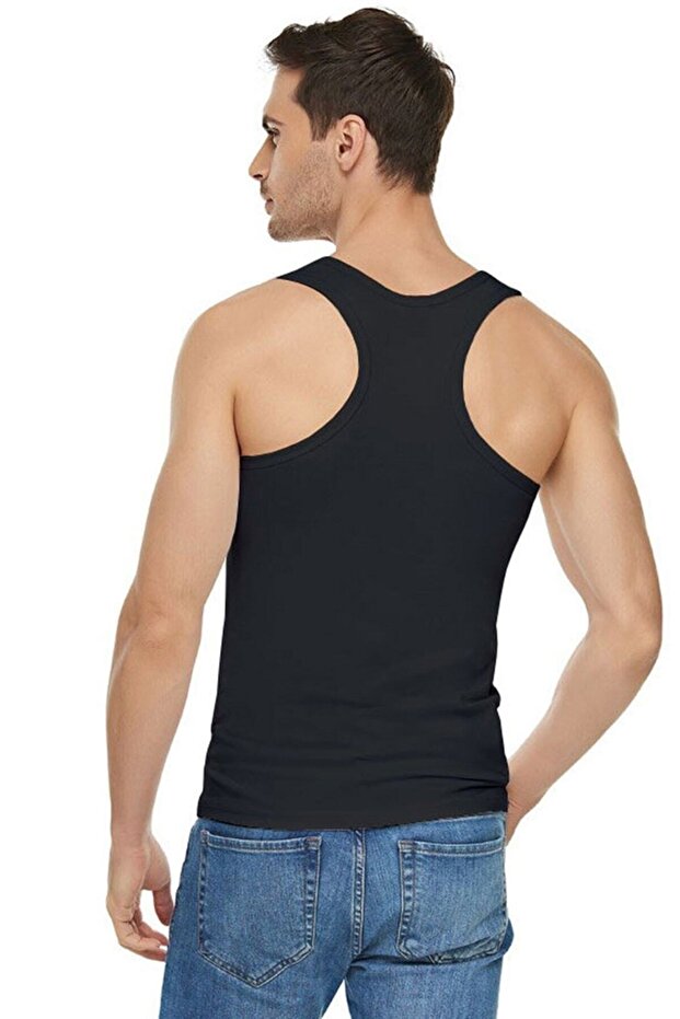 Tutku-Men's Sports Athlete Black 3-Piece Set