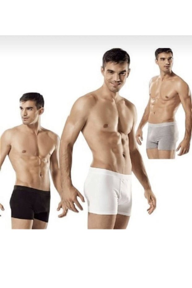 Tutku-Men's Colorful Lycra Elastane Boxer Mixed Color 5-Pack