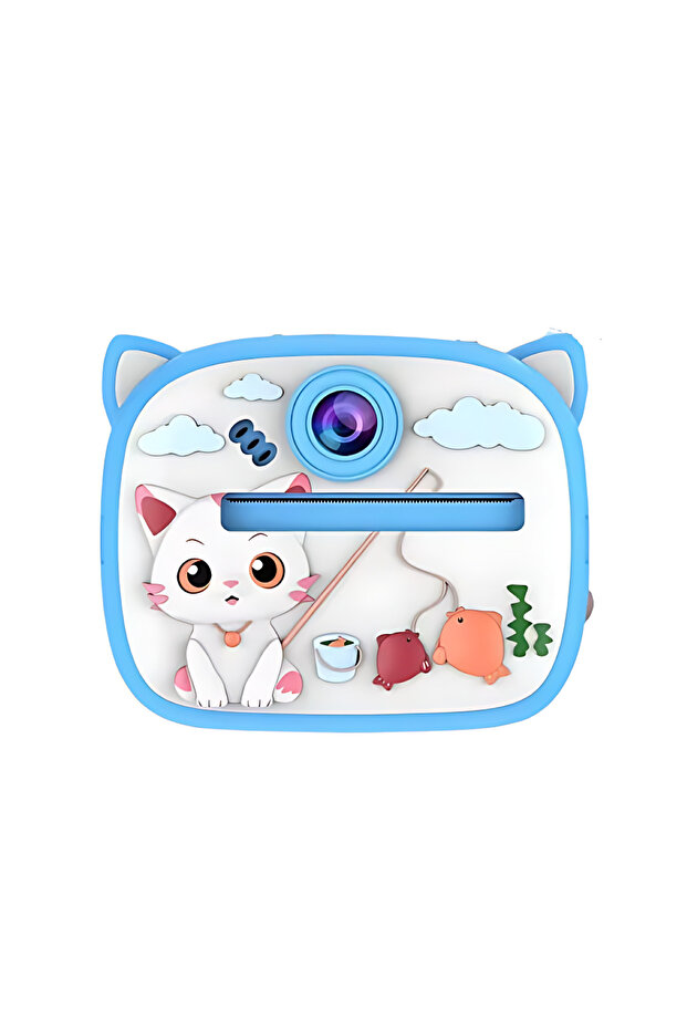 Kids Digital Camera with Instant Printing Mini Camera Video Maker blue