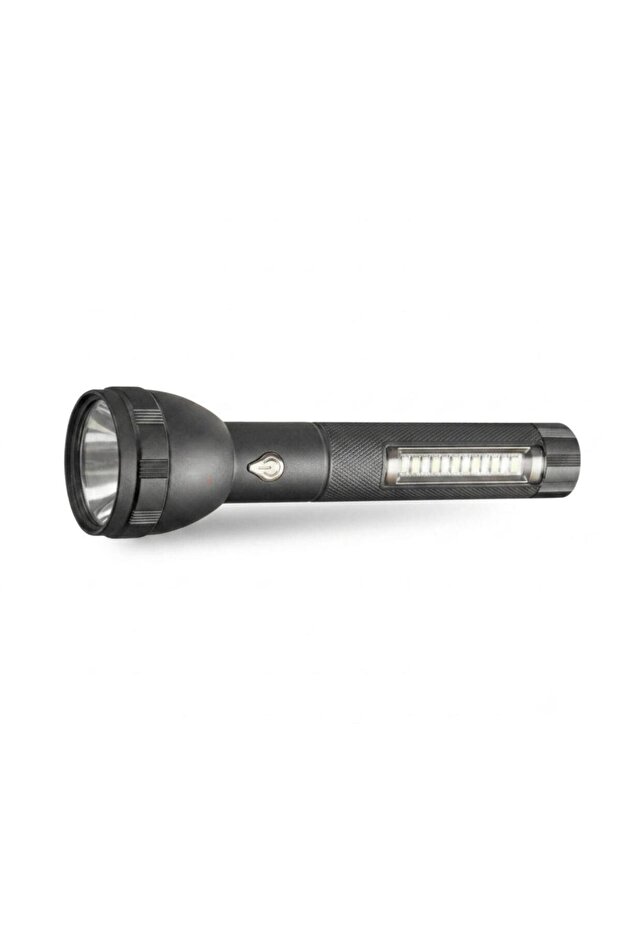 Multifunctional 5W Rechargeable LED Flashlight with Solar Charging Box, Bright Long-Range Light