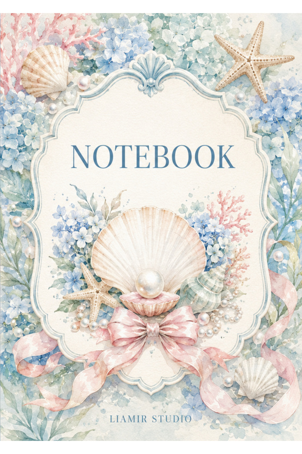 Notebook, A5 Lined Notepad 50 Sheets, 100 Pages, Laminated Cover / Wire Spiral