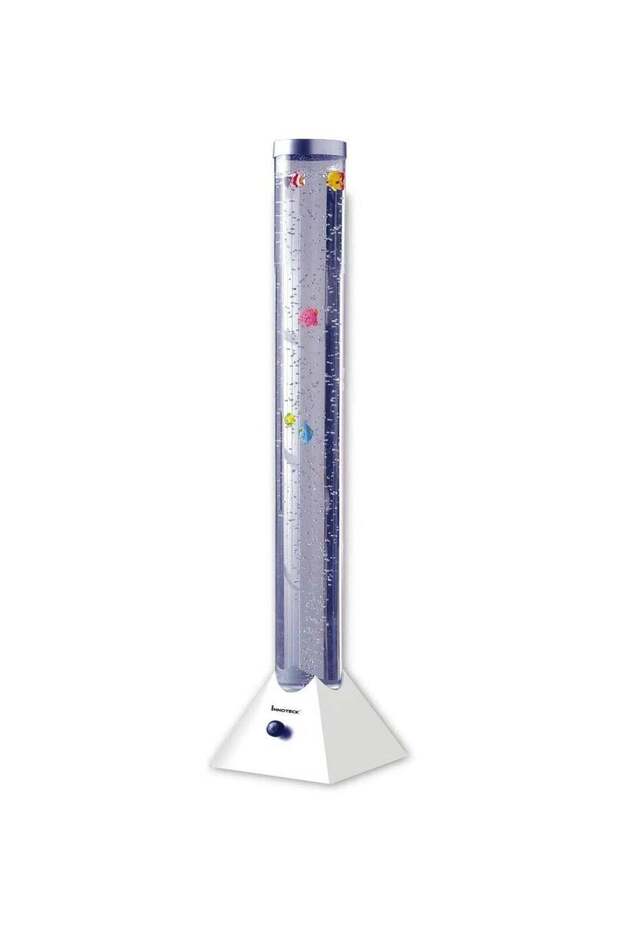 90CM Changing Water Tank Bubble Fish Floor Lamp Multicolours LED Aquarium Night Light For Kids Bedroom And Home Decoration