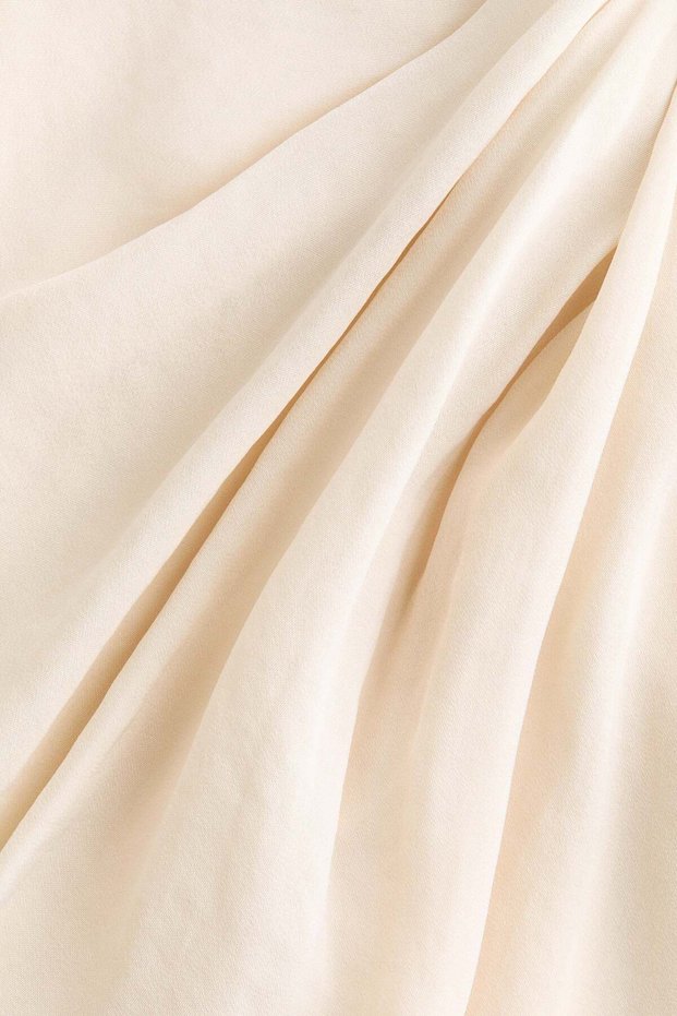 Tie-detail boat-neck dress