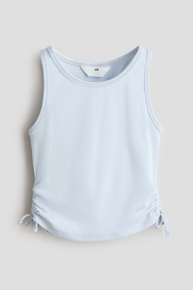 Ruched vest top