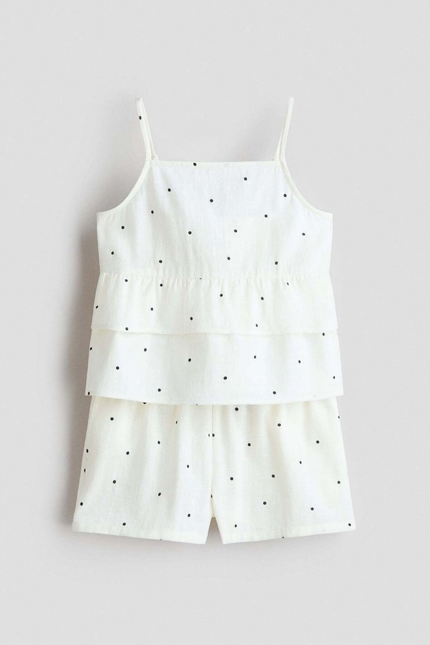 2-piece printed cotton set