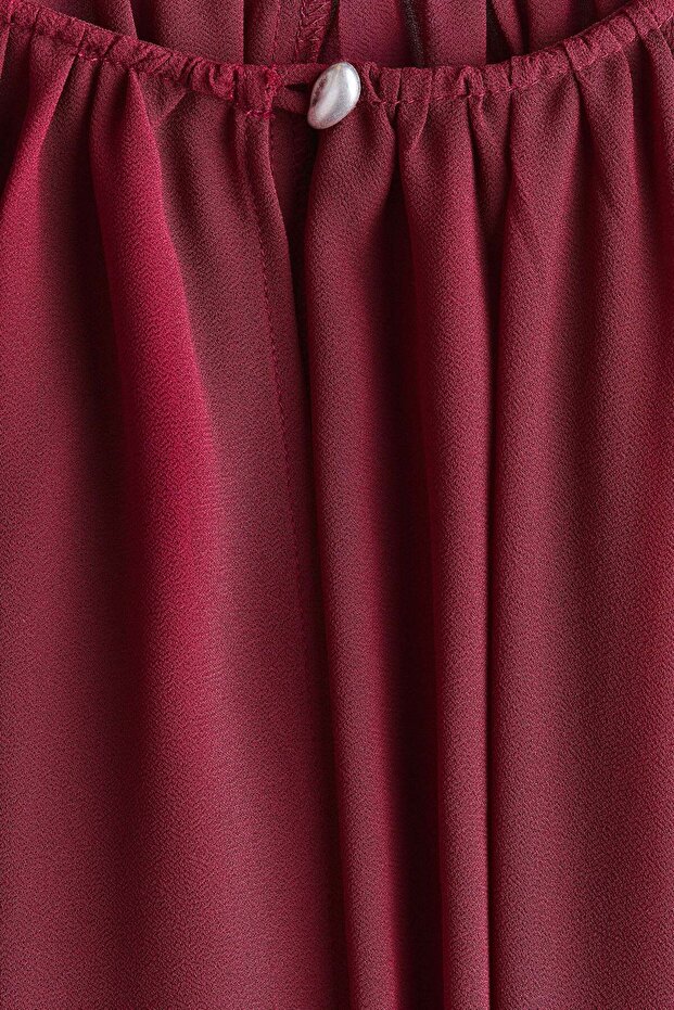 Chiffon kaftan dress