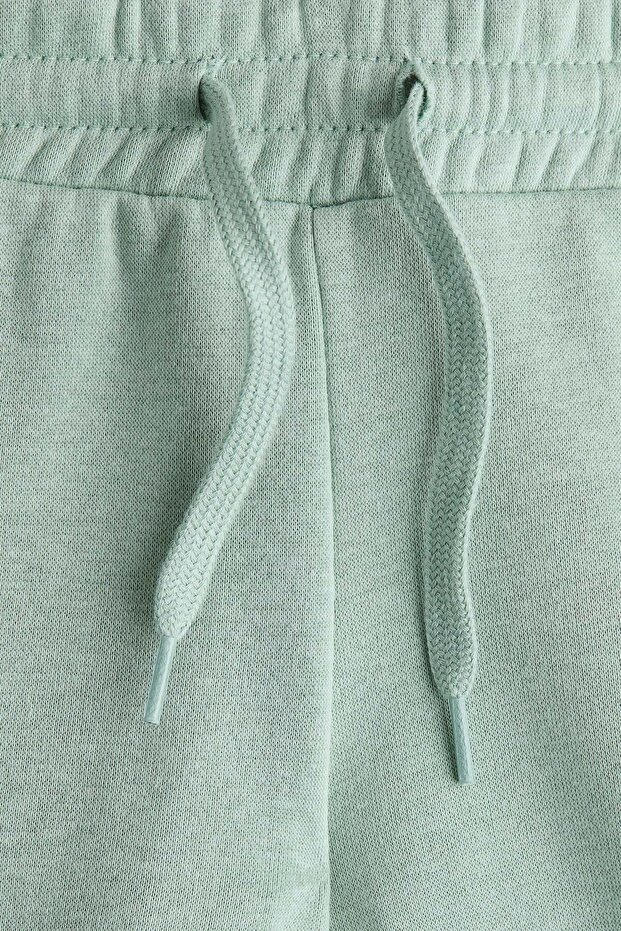 Brushed-inside joggers