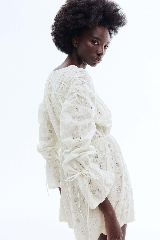 Lace mini dress