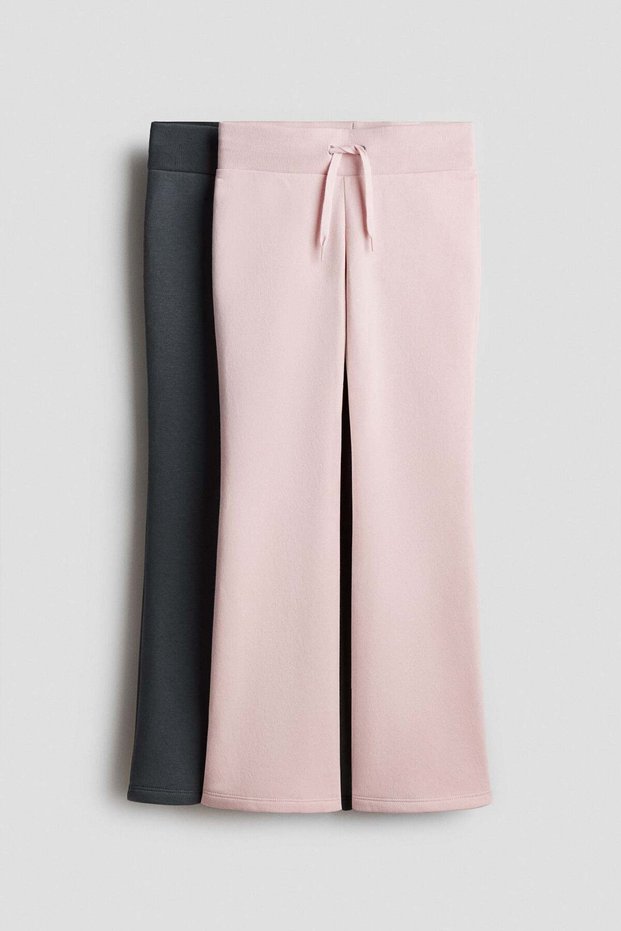 2-pack flared sweatshirt joggers