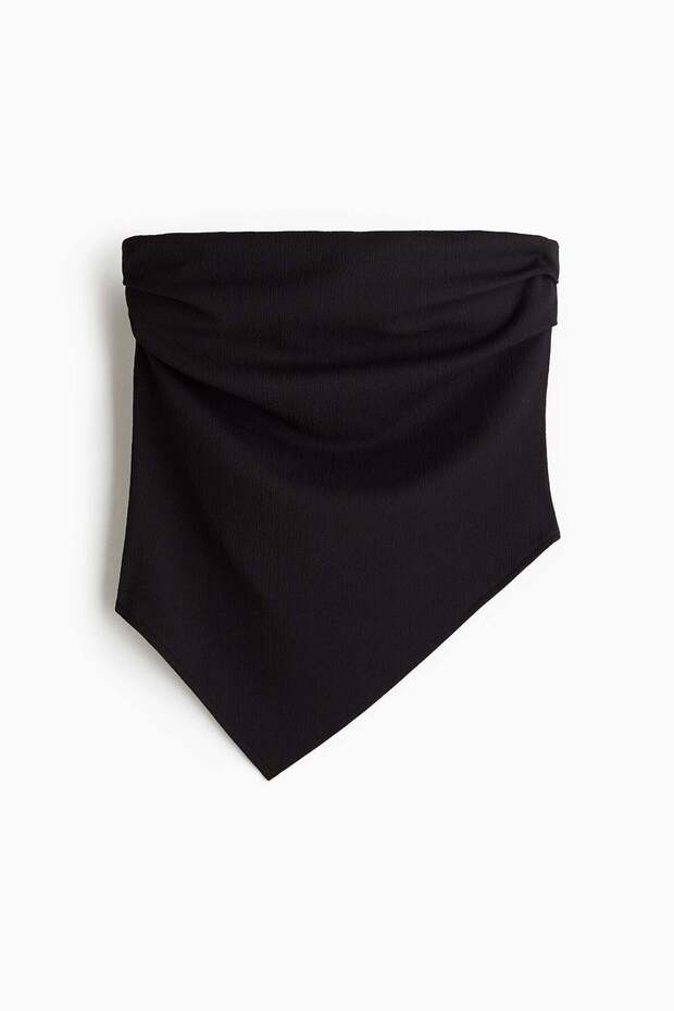 Asymmetric tube top