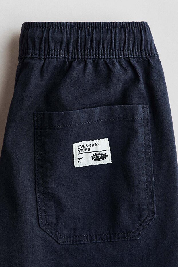 Cotton twill joggers