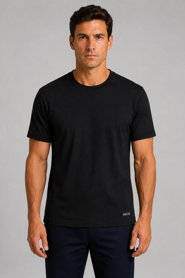 Collar Detailed T-Shirt