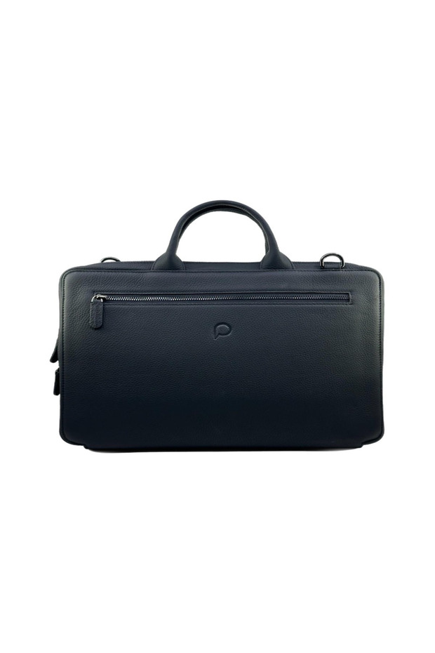 Leather Laptop Bag – Black