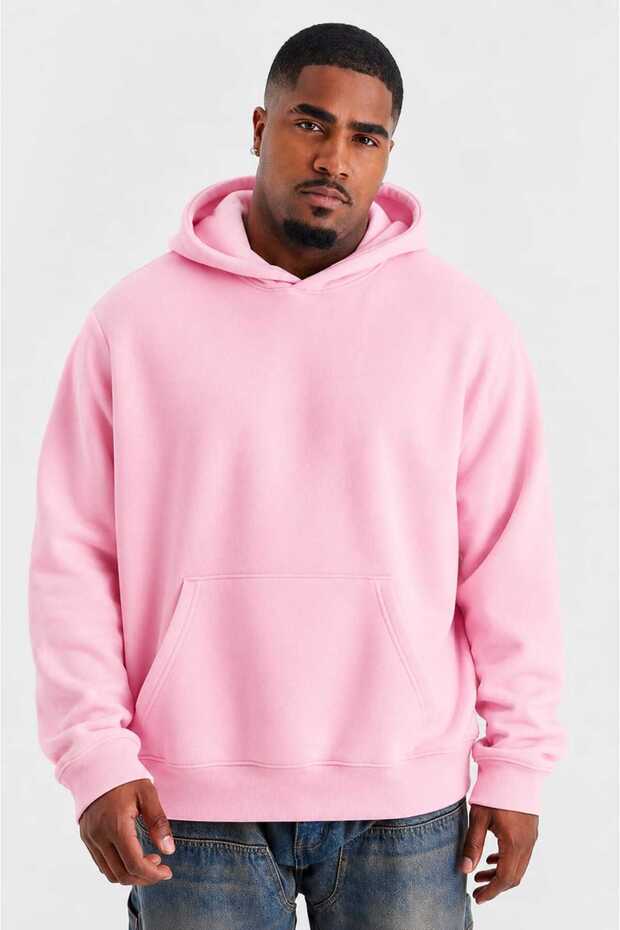3 Yarn Combed Cotton Plus Size Unisex Sweatshirt Mw3