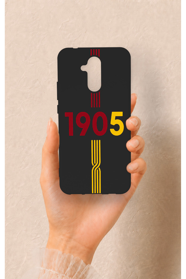 Huawei Mate 20 Lite Compatible 1905 Belt Patterned Silicone Case