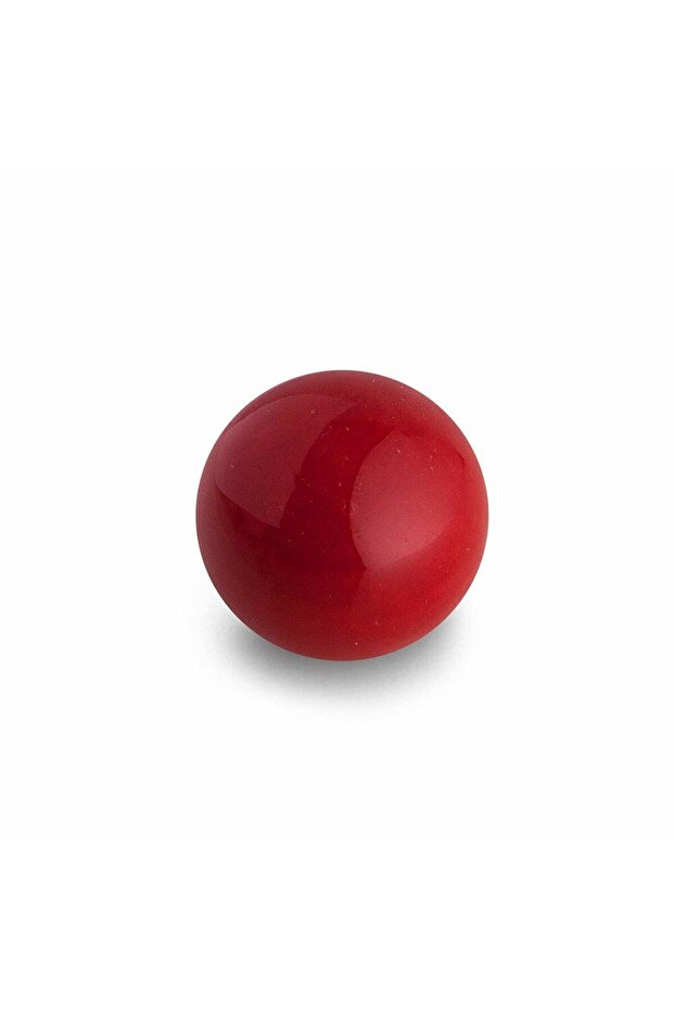 Porcelain Button Children's Room Handle Red