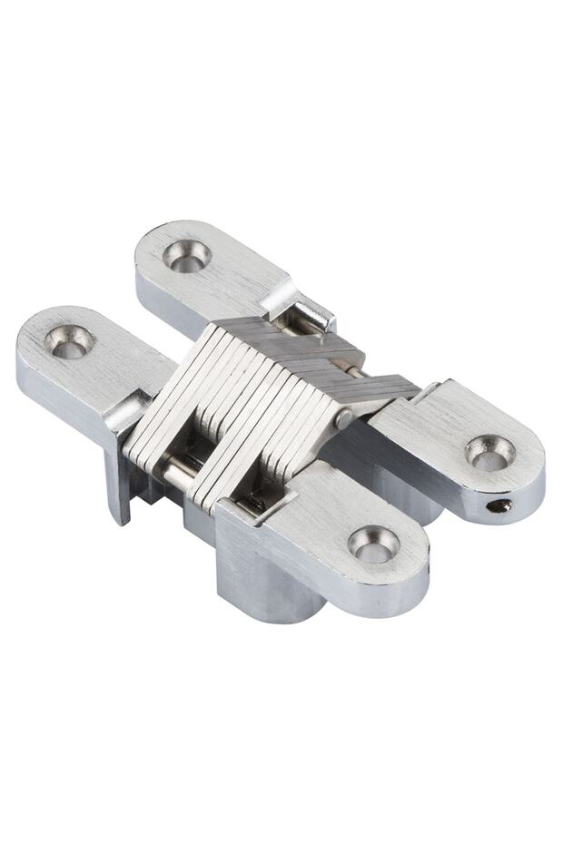 Accordion Hinge Satin 110 mm Adjustable Right