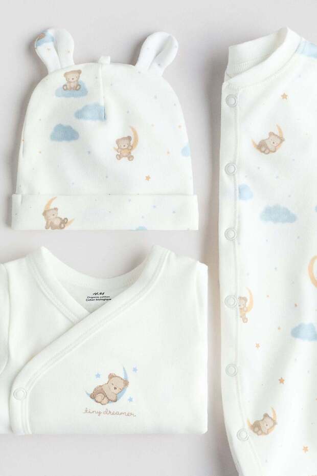 3-piece cotton set