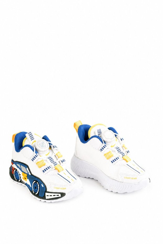 Children's Sports Shoes with Mechanism and Twist-Lace Closure for Daily Use Sneaker