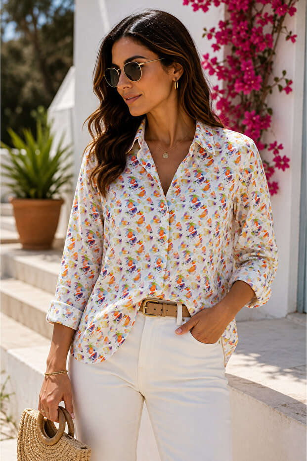 Paul Martin Digital Print Shirt