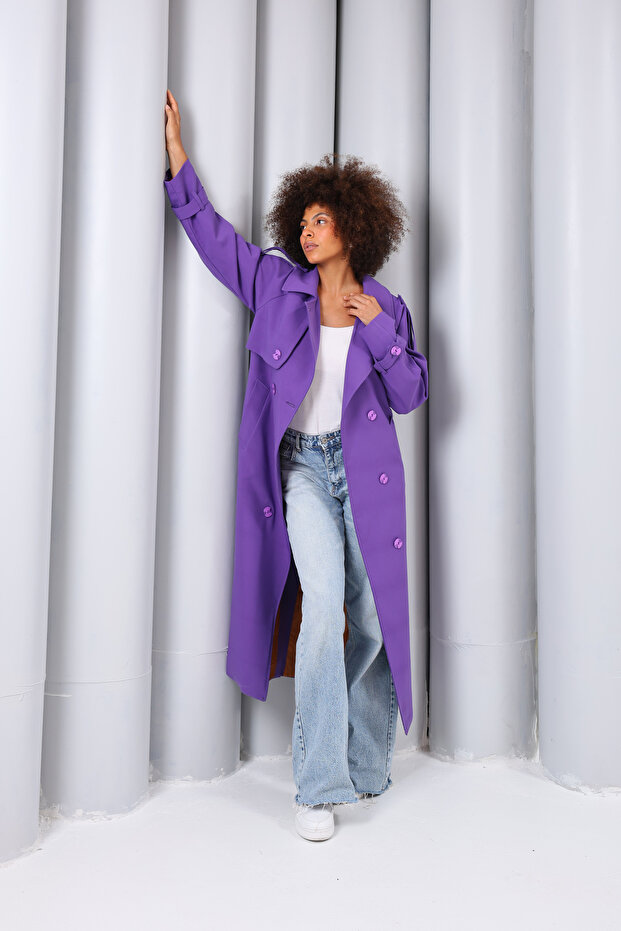 Momente Women's Oversize Trench Coat