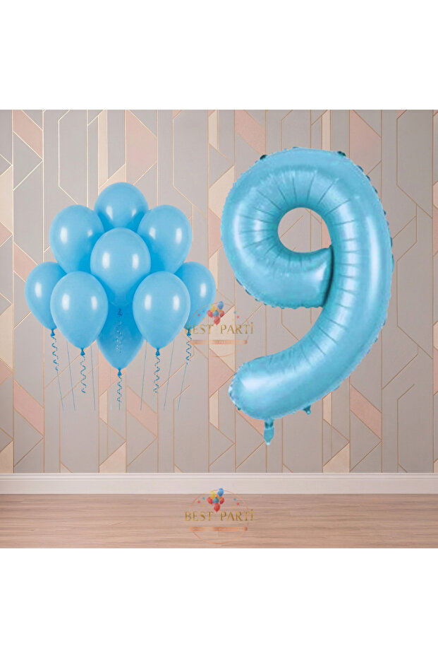 Best Blue Themed Birthday Party Set Age-9