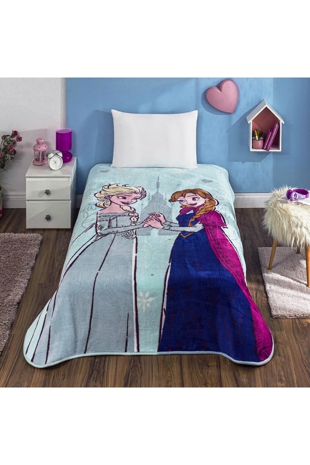 Licensed Single Child Blanket (160X220)-Frozen United