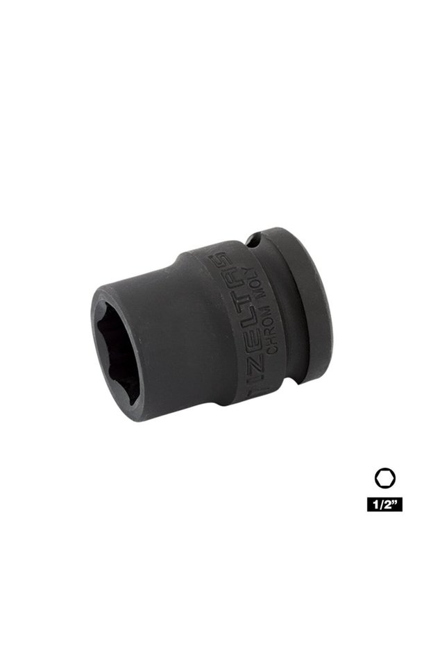 Izeltas 1113067025 1/2 Six Corner Air Socket 25 mm