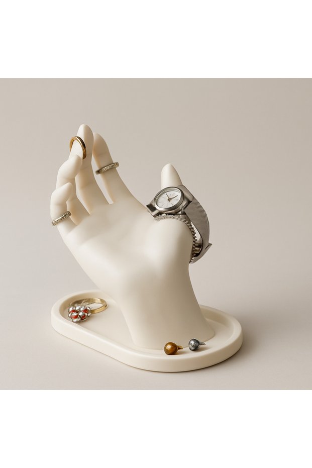 Modern Hand-Designed Jewelry Stand - Decorative Organizer for Watches, Rings, Earrings, High Quality