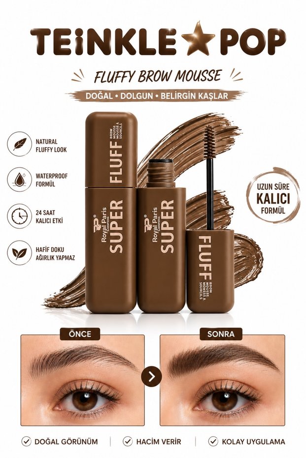 Kaş Maskara Seti – FLUFF SUPER