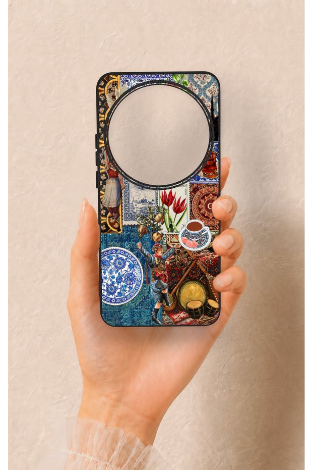 Xiaomi Mi 15 Ultra Compatible Ottoman and Turkish Culture Patterned Silicone Case