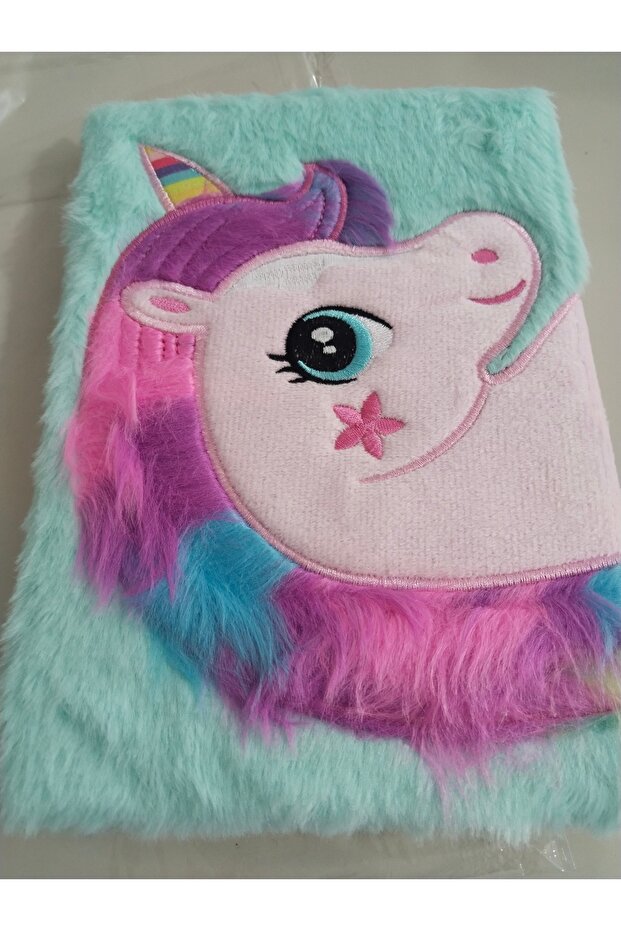 Peluş figürlü defter