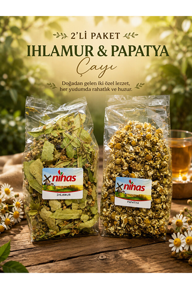 Ihlamur ve Papatya Çayı