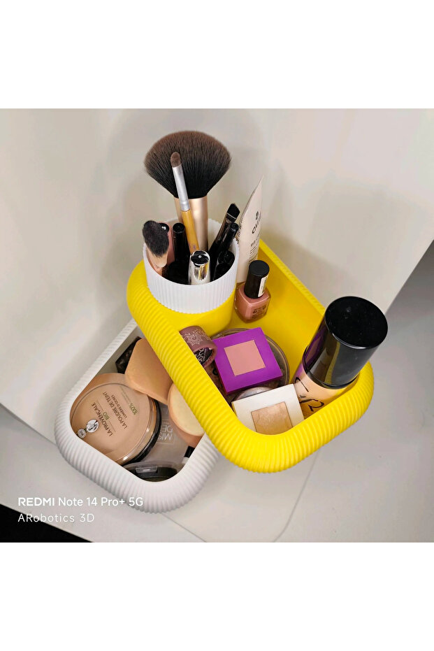 360 ° Rotating Makeup Organizer Cosmetic Organizer Makeup Tool Holder Desktop Organizer
