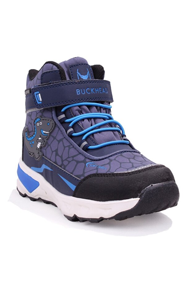 T-Rex 3036 Navy Blue Outdoor Orthopedic Waterproof Daily Boys' Boots