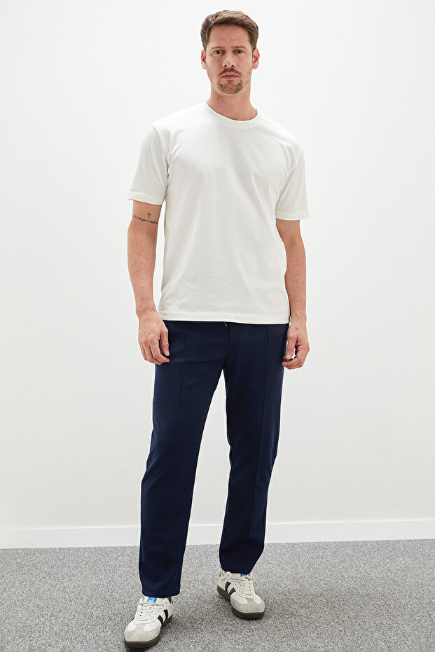 Tie-Waist Double Pocket Trousers