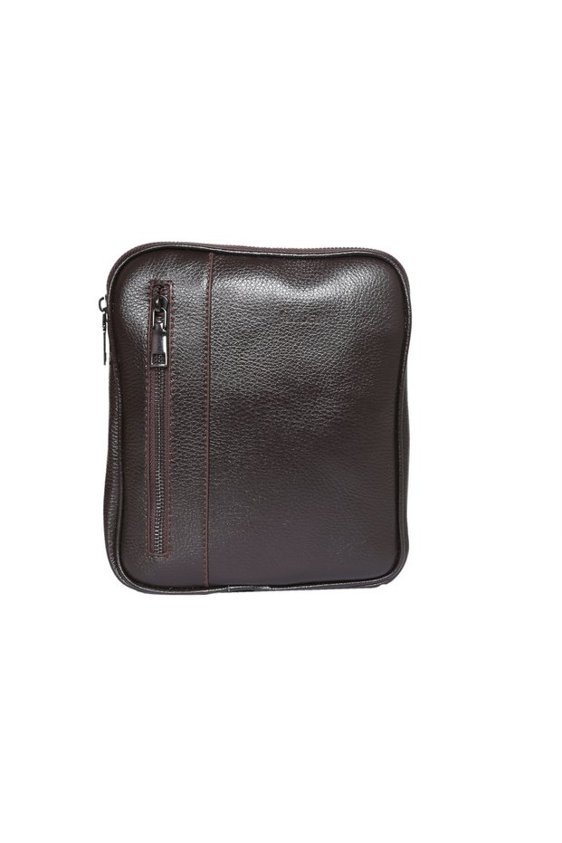 Genuine Leather Men's Belt Bag & Crossbody Bag