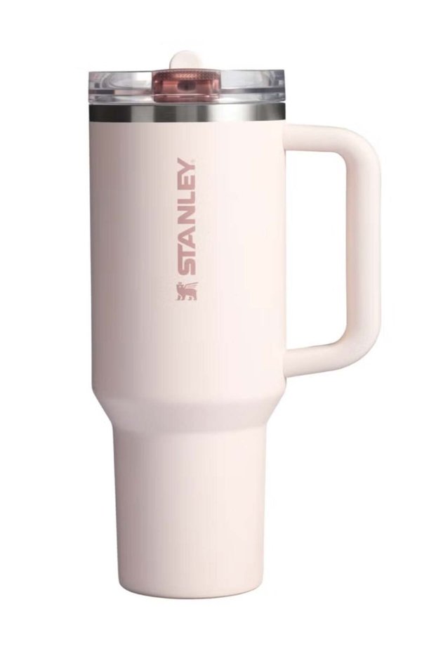 Stanley Quencher ProTour Flip Straw Tumbler with Leakproof Lid 40 oz | Built-In Straw & Handle | Cupholder Compatible for Travel | Insulated Stainless Steel Cup | BPA-Free