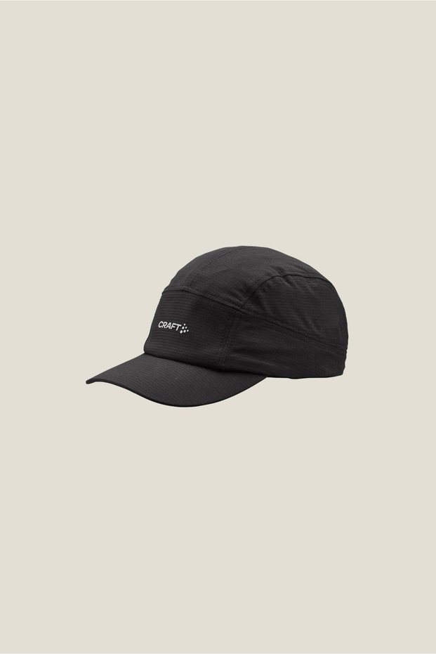 Hypervent Cap Running Cap - Black | Lightweight, Breathable