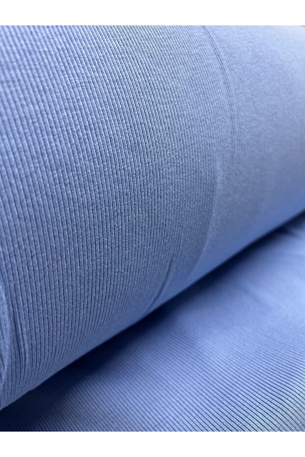 Bebe Blue Camisole with Ribbed Fine Texture