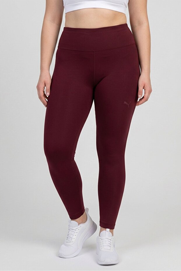 Women Sportswear Fit Training 7/8 Length Tight, Maroon