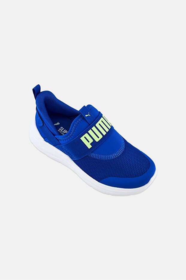 Kids Boy Soft Wired 2 Slip On Outdoor Shoes, Blue
