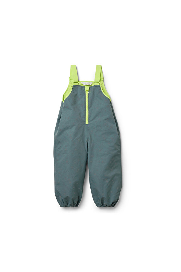 Children's Rain Pants, Reflective Green