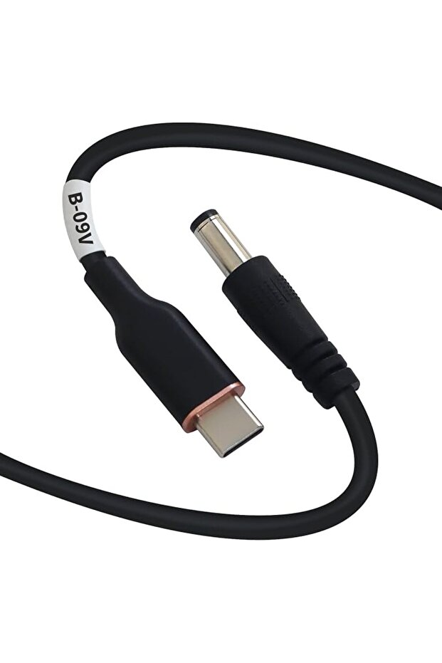 كابل طاقة DSD TECH MagicConn SH-CP09B من نوع USB-C PD إلى DC (55 × 21) 9 فولت